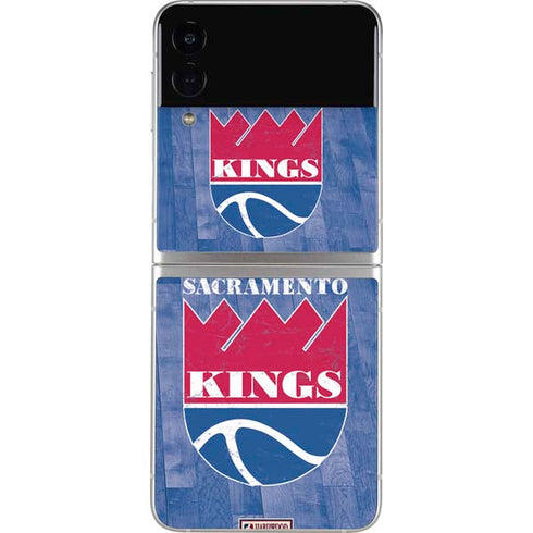 NBA Sacramento Kings Hardwood Classics Galaxy Z Flip4 5G Skin