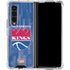 NBA Sacramento Kings Hardwood Classics Galaxy Z Fold4 5G Clear Case