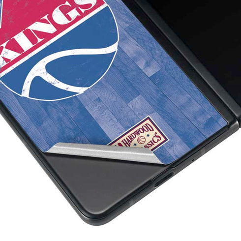 NBA Sacramento Kings Hardwood Classics Galaxy Z Fold4 5G Skin