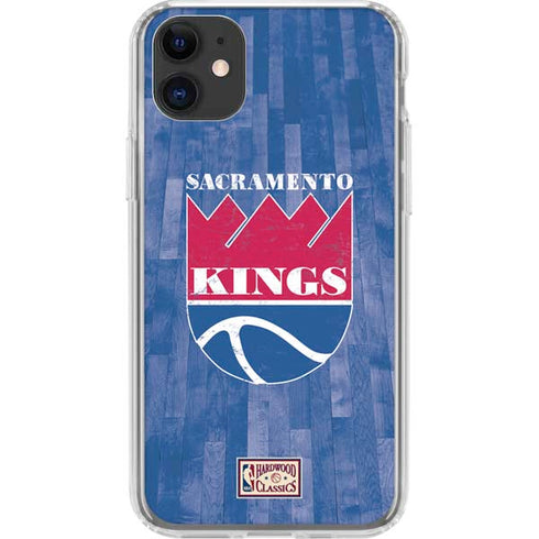 NBA Sacramento Kings Hardwood Classics iPhone 11 Clear Case