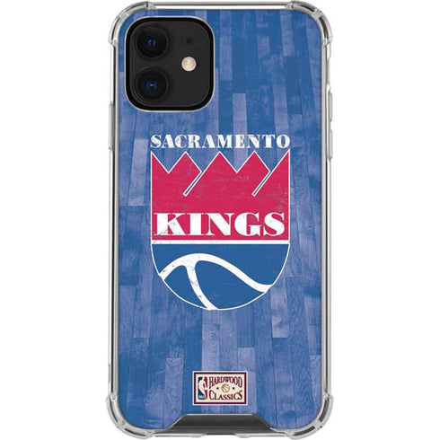 NBA Sacramento Kings Hardwood Classics iPhone 12 Mini Clear Case