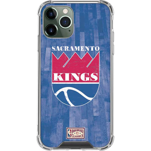 NBA Sacramento Kings Hardwood Classics iPhone 12 Pro Clear Case