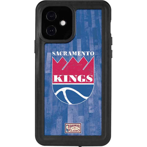NBA Sacramento Kings Hardwood Classics iPhone 12 Waterproof Case