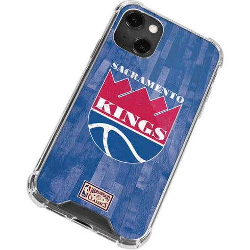 NBA Sacramento Kings Hardwood Classics iPhone 13 Mini Clear Case