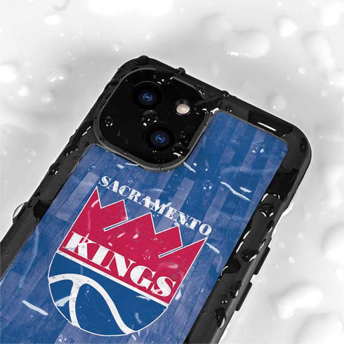 NBA Sacramento Kings Hardwood Classics iPhone 13 Mini Waterproof Case