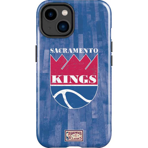 NBA Sacramento Kings Hardwood Classics iPhone 14 Plus Impact Case
