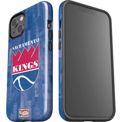 NBA Sacramento Kings Hardwood Classics iPhone 14 Plus Impact Case