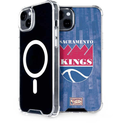NBA Sacramento Kings Hardwood Classics iPhone 15 Plus MagSafe Case