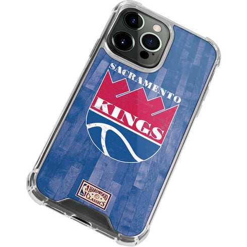 NBA Sacramento Kings Hardwood Classics iPhone 14 Pro Clear Case