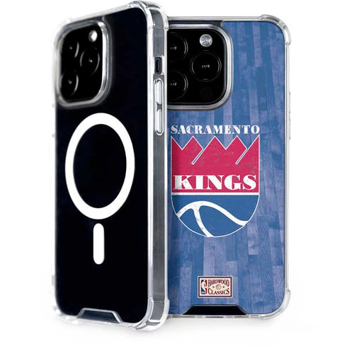NBA Sacramento Kings Hardwood Classics iPhone 15 Pro MagSafe Case