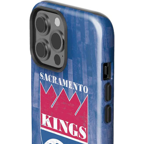NBA Sacramento Kings Hardwood Classics iPhone 15 Pro Max Impact Case