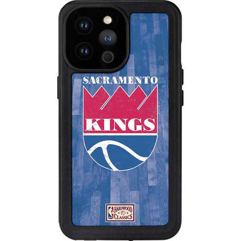 NBA Sacramento Kings Hardwood Classics iPhone 14 Pro Max Waterproof Case