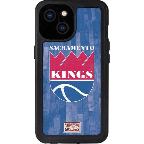 NBA Sacramento Kings Hardwood Classics iPhone 15 Waterproof Case