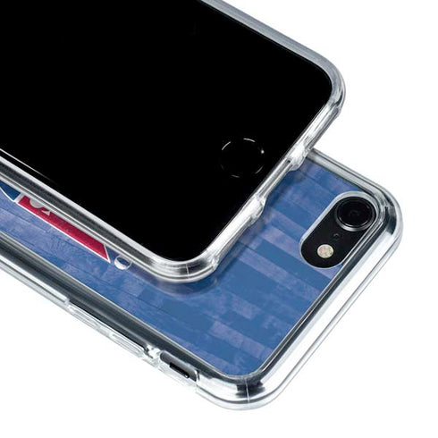 NBA Sacramento Kings Hardwood Classics iPhone SE (2nd & 3rd Gen) Clear Case