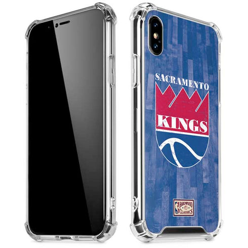 NBA Sacramento Kings Hardwood Classics iPhone XS Max Clear Case