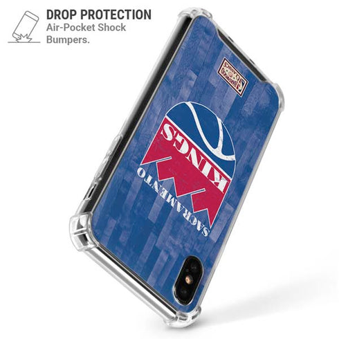 NBA Sacramento Kings Hardwood Classics iPhone XS Max Clear Case