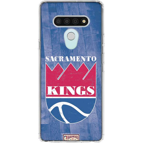 NBA Sacramento Kings Hardwood Classics LG Stylo 6 Clear Case