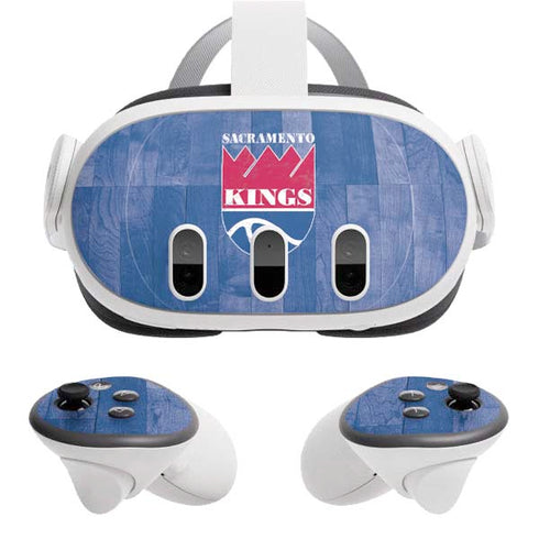 NBA Sacramento Kings Hardwood Classics Meta Quest 3 Skin