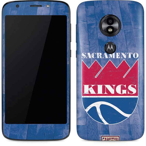 NBA Sacramento Kings Hardwood Classics Moto E5 Play Skin