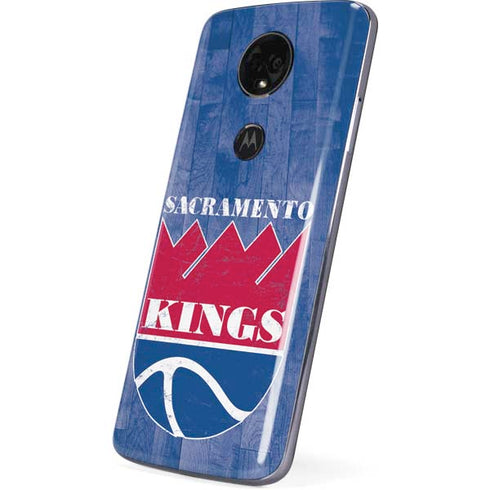 NBA Sacramento Kings Hardwood Classics Moto E5 Plus Skin