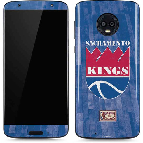 NBA Sacramento Kings Hardwood Classics Moto G6 Skin