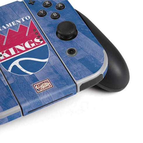 NBA Sacramento Kings Hardwood Classics Nintendo Switch OLED (2021) Skin
