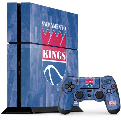 NBA Sacramento Kings Hardwood Classics PS4 Console and Controller Bundle Skin