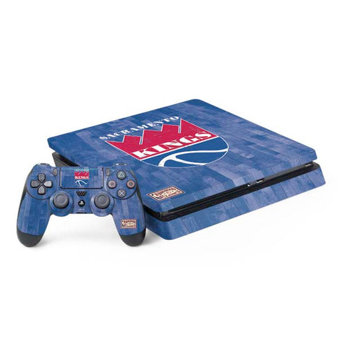 NBA Sacramento Kings Hardwood Classics PS4 Slim Bundle Skin