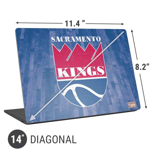 NBA Sacramento Kings Hardwood Classics Universal Laptop 14in (11.4 x 8.2in) Skin