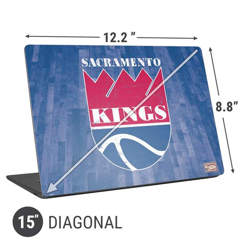 NBA Sacramento Kings Hardwood Classics Universal Laptop 15in (12.2 x 8.8in) Skin