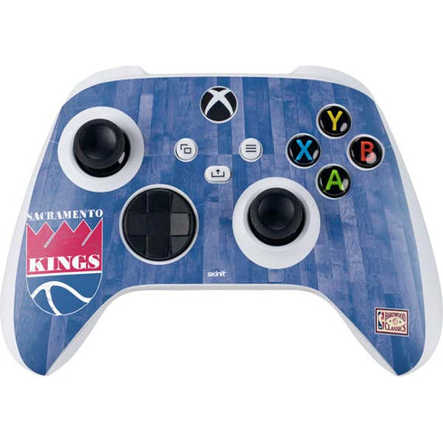 NBA Sacramento Kings Hardwood Classics Xbox Series S Controller Skin