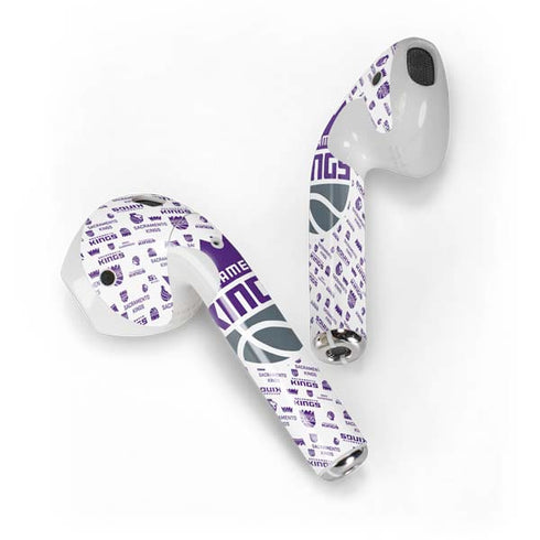 NBA Sacramento Kings History Logo Blast Apple AirPods Skin
