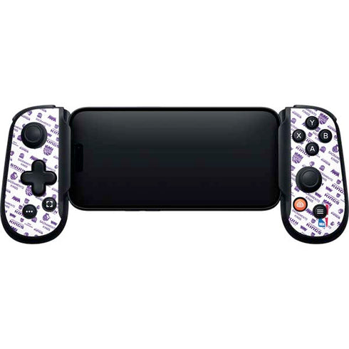 NBA Sacramento Kings History Logo Blast Backbone One for iPhone Game Controller Skin