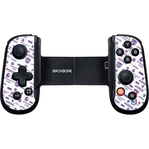 NBA Sacramento Kings History Logo Blast Backbone One for iPhone Game Controller Skin