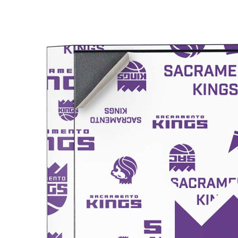 NBA Sacramento Kings History Logo Blast Corsair 4000D Tempered Glass Mid-Tower ATX Case Skin
