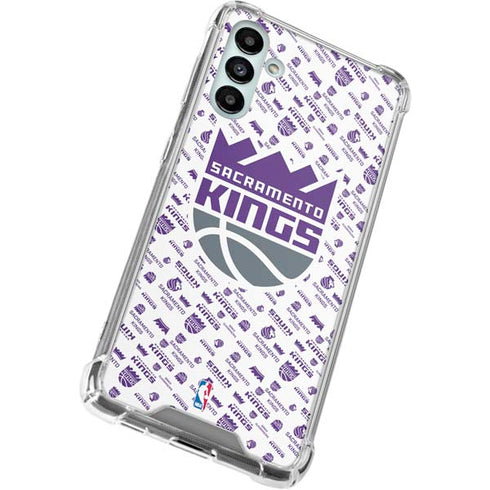 NBA Sacramento Kings History Logo Blast Galaxy A13 5G Clear Case