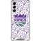 NBA Sacramento Kings History Logo Blast Galaxy A14 5G Clear Case