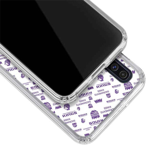 NBA Sacramento Kings History Logo Blast Galaxy A50 Clear Case