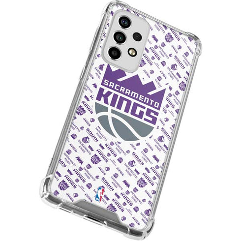 NBA Sacramento Kings History Logo Blast Galaxy A53 5G Clear Case
