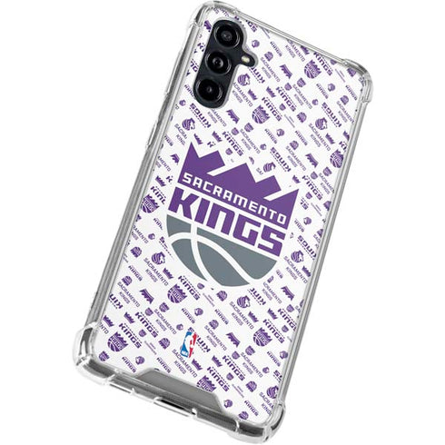 NBA Sacramento Kings History Logo Blast Galaxy A54 5G Clear Case