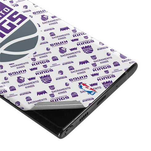 NBA Sacramento Kings History Logo Blast Galaxy Note 10 Plus Skin