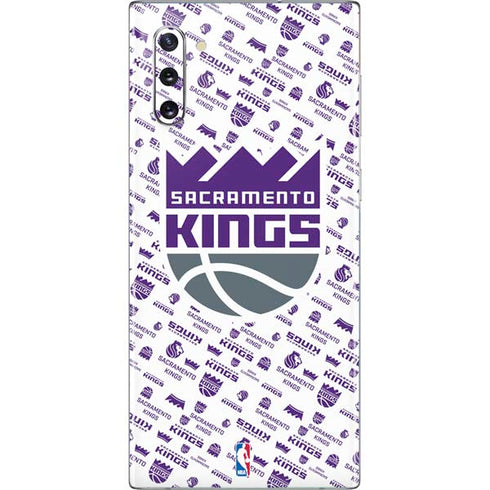 NBA Sacramento Kings History Logo Blast Galaxy Note 10 Skin
