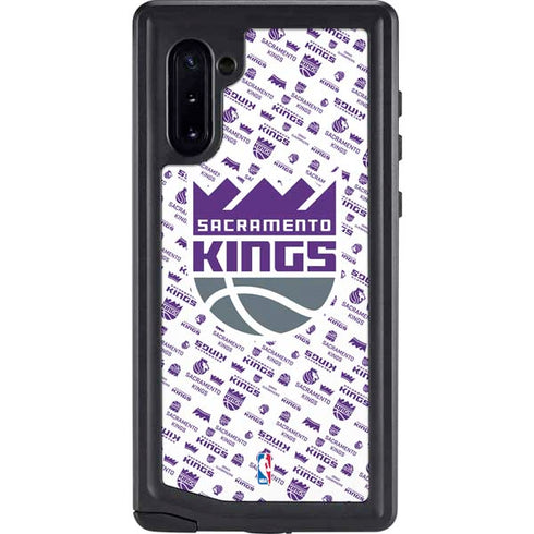 NBA Sacramento Kings History Logo Blast Galaxy Note 10 Waterproof Case