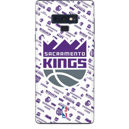 NBA Sacramento Kings History Logo Blast Galaxy Note 9 Skin