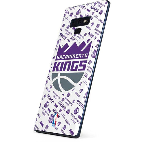 NBA Sacramento Kings History Logo Blast Galaxy Note 9 Skin