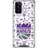 NBA Sacramento Kings History Logo Blast Galaxy Note20 5G Clear Case