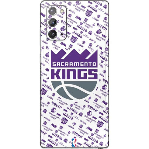 NBA Sacramento Kings History Logo Blast Galaxy Note20 5G Skin