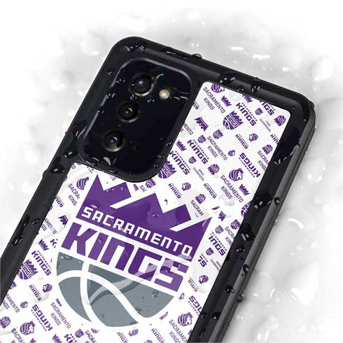 NBA Sacramento Kings History Logo Blast Galaxy Note20 5G Waterproof Case