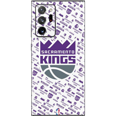 NBA Sacramento Kings History Logo Blast Galaxy Note20 Ultra 5G Skin
