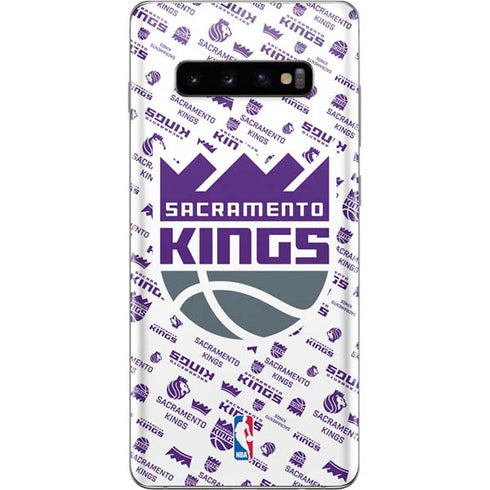 NBA Sacramento Kings History Logo Blast Galaxy S10 Plus Skin